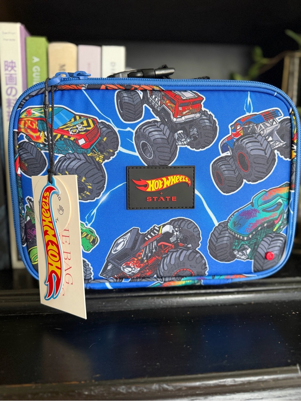 STATExHot Wheels Collab Monster Truck Kids Lunch Bag